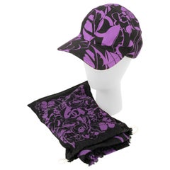 Verstellbare Chanel Pareo-Set aus Kapuze und Baumwolle