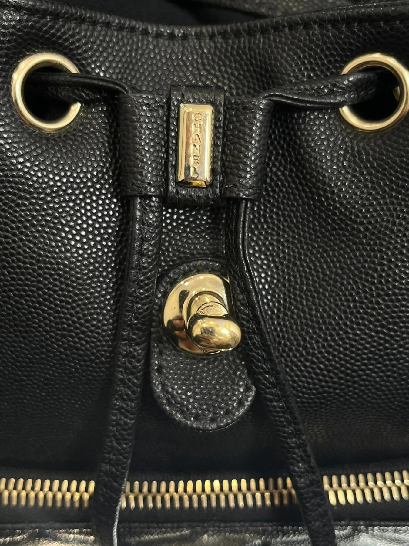 Chanel Affinity Caviar Leather Backpack 2