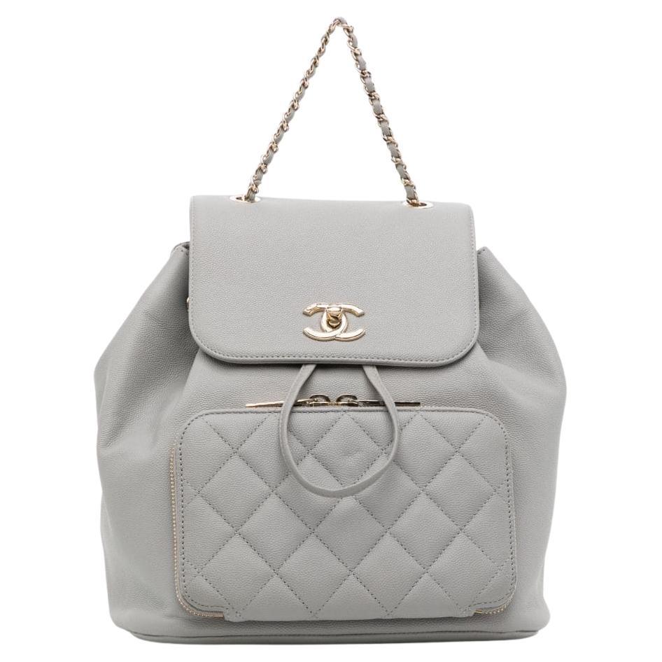 Chanel Grey Handbag - 202 For Sale on 1stDibs