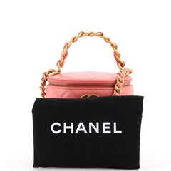 Chanel Afternoon Tea Bucket Bag Quilted Lambskin