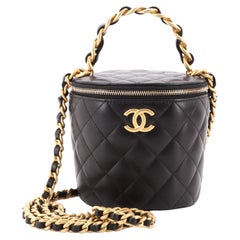 Chanel Afternoon Tea Bucket Bag Quilted Lambskin