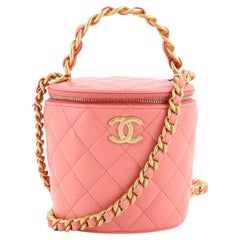 Chanel Afternoon Tea Bucket Bag Quilted Lambskin