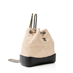 Chanel Aged Calfskin Gabrielle Small Backpack
