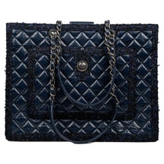 Chanel Aged Quilted Shopping Tote