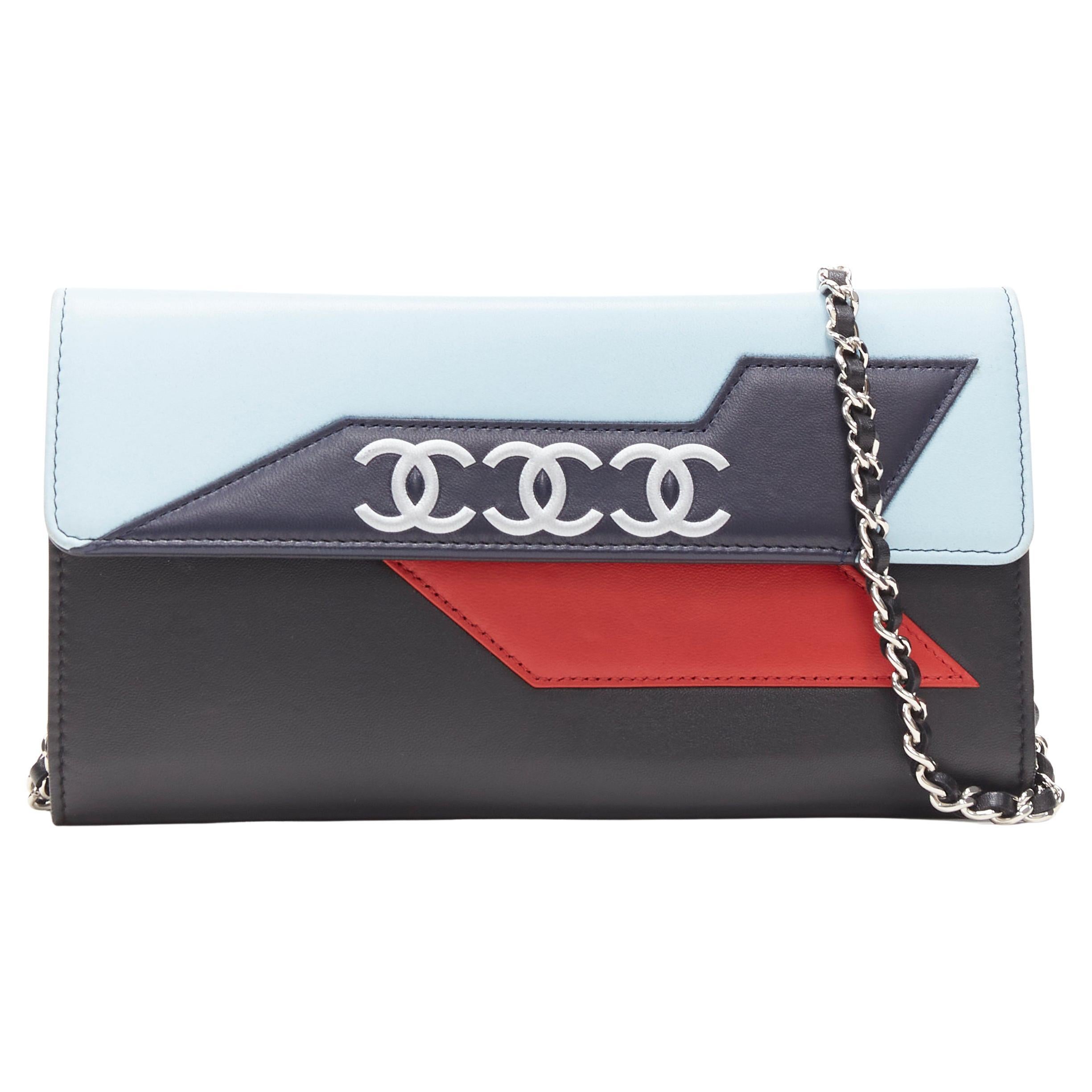 Chanel Extra Long Flap Clutch - For Sale on 1stDibs