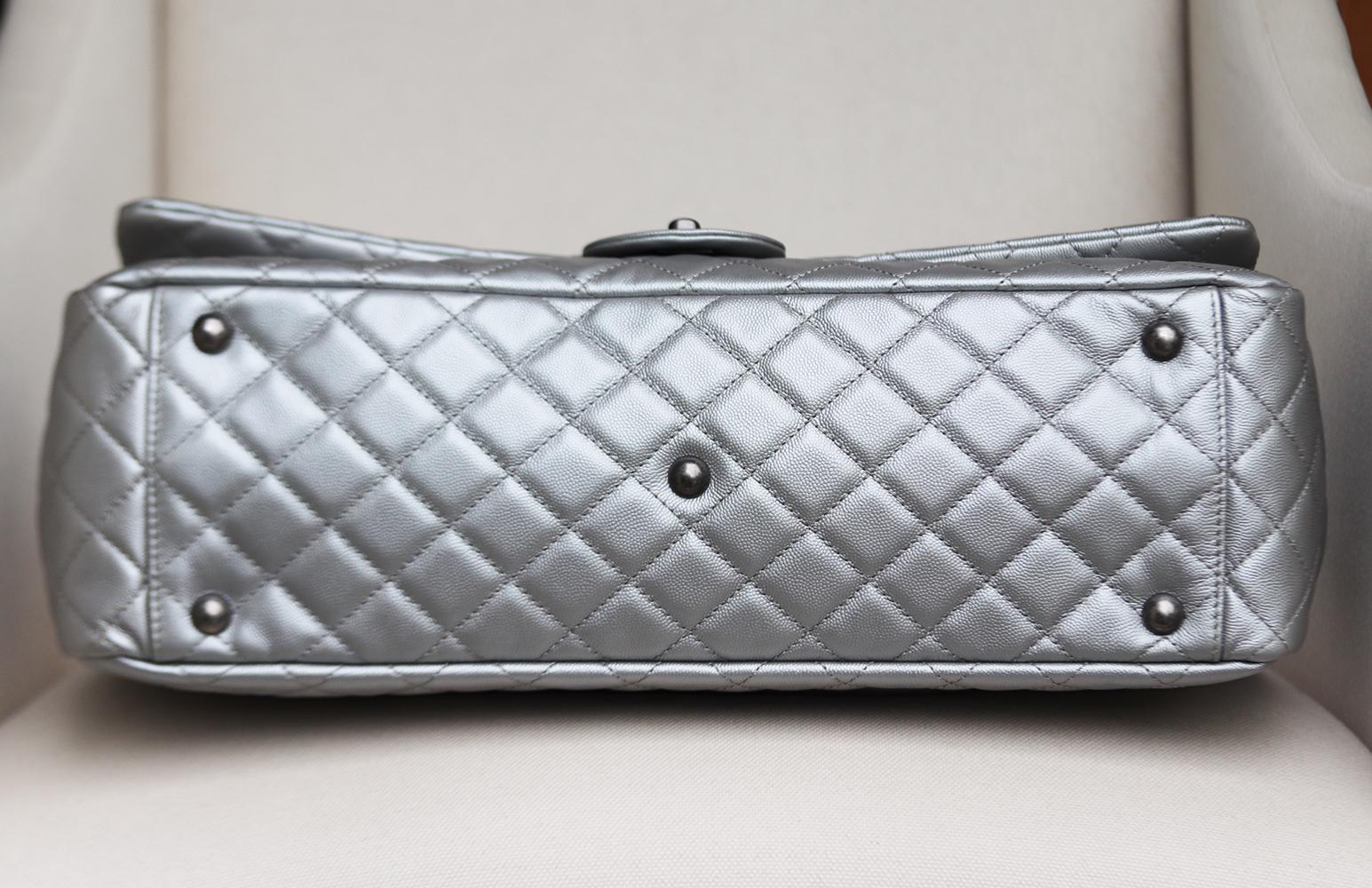 Chanel Airline Large XXL Classic Flap Bag In New Condition In London, GB
