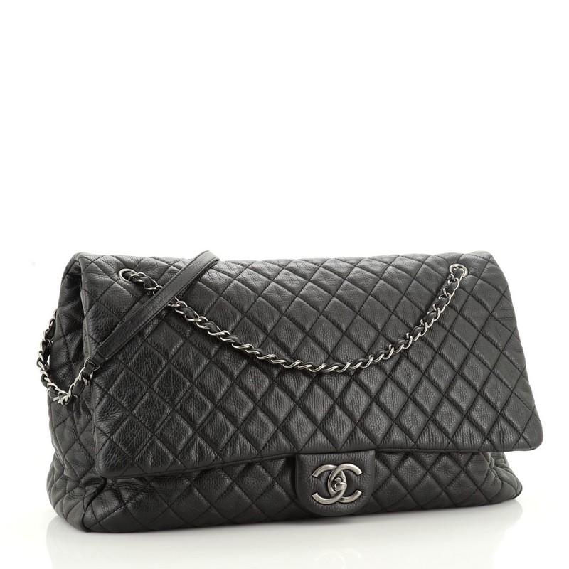 Chanel XXL Quilted Airline Maxi Flap Travel Bag