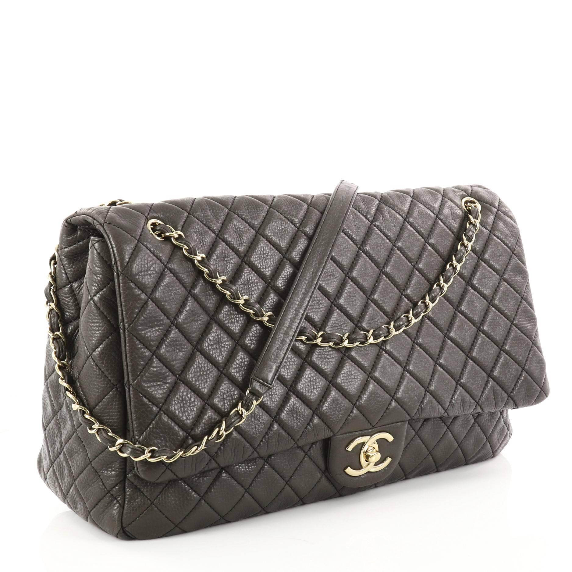 chanel xxl airline classic flap bag