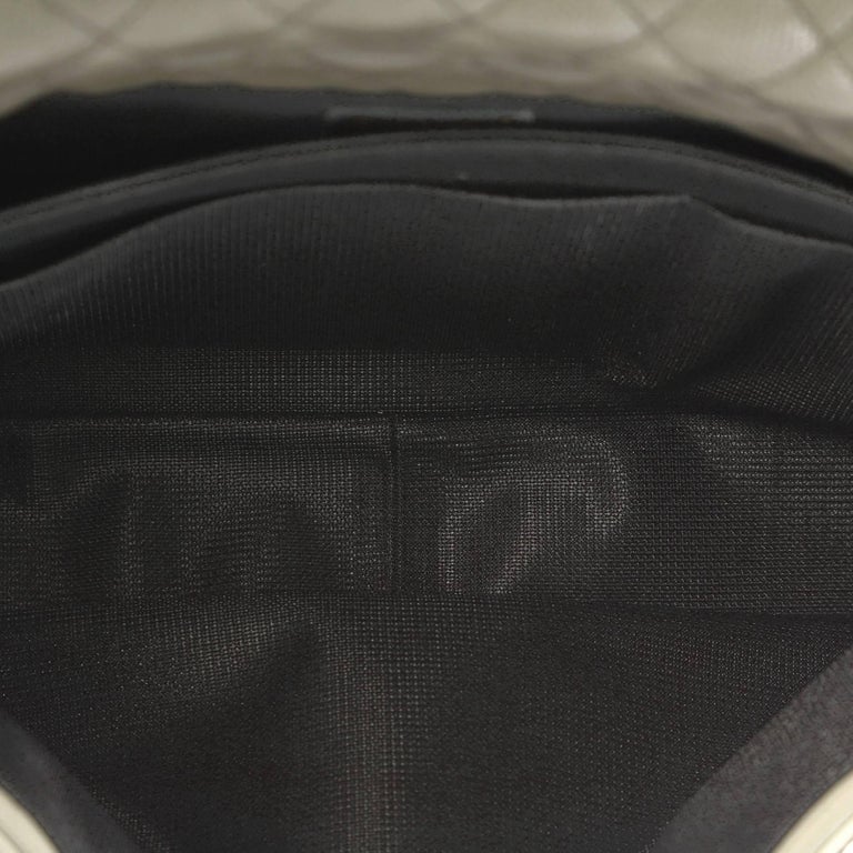 Chanel Airlines Cc Quilted Calfskin Xxl Flap Bag At 1stdibs