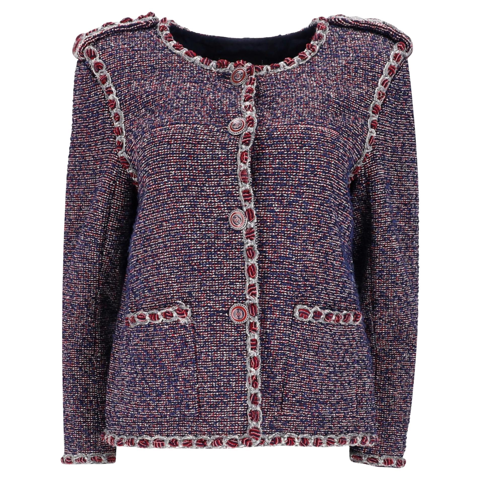 Chanel Airlines Collection Fantasy Tweed Jacket