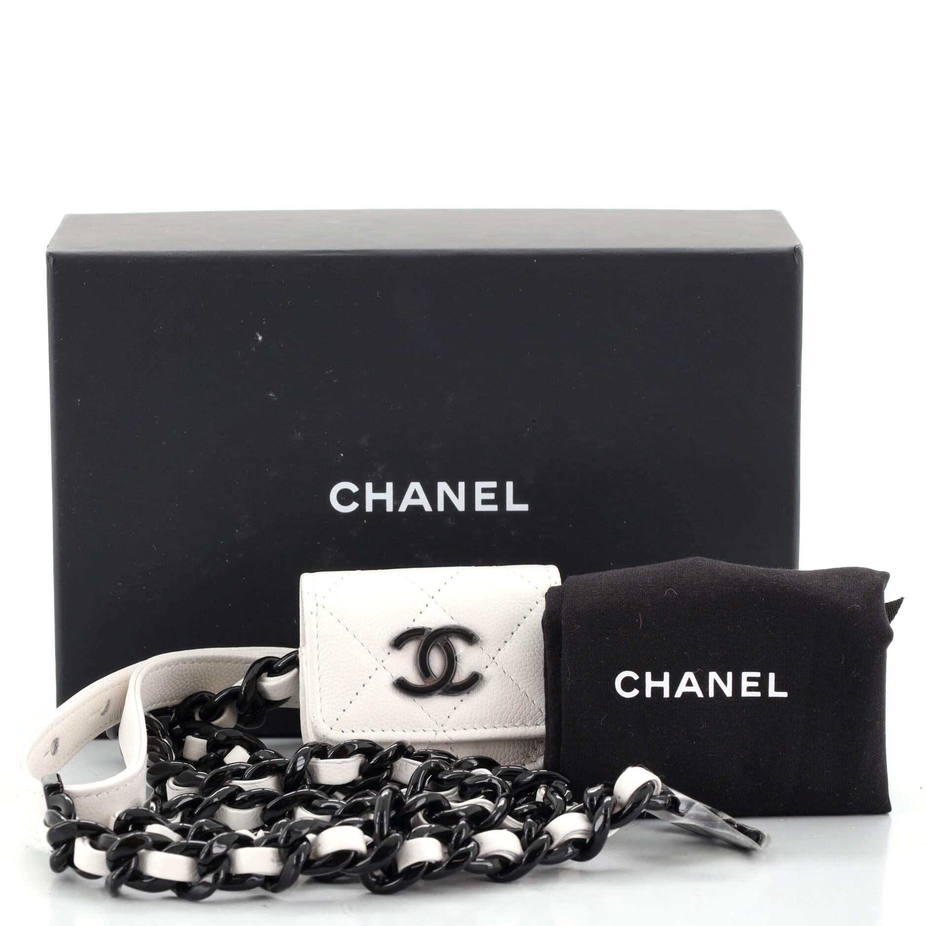 Chanel Airpods - 4 For Sale on 1stDibs  chanel airpod necklace, coco chanel  airpod case, chanel airpod bag