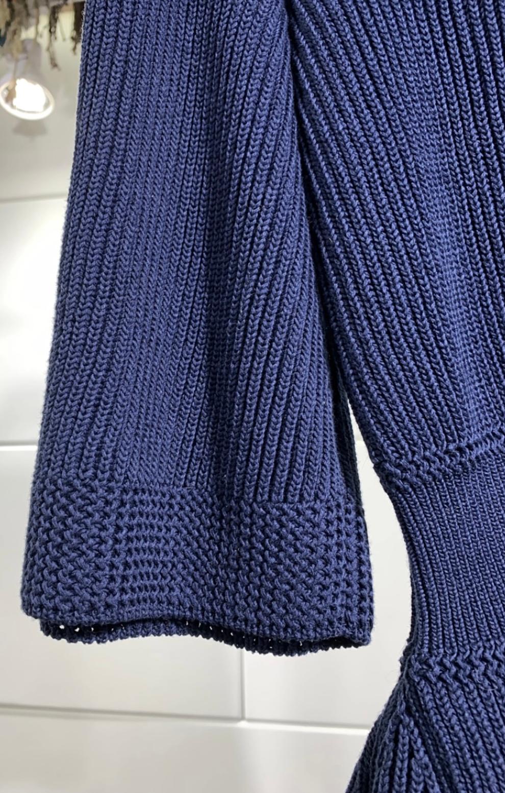 Chanel Airport Collection CC Pullover mit Knopfleisten 36 FR 2
