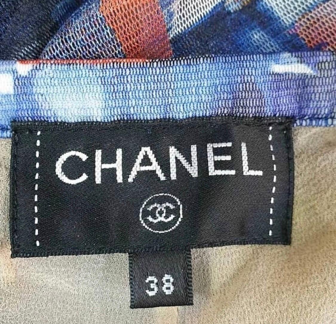 Gray Chanel Airport Terminal Pants For Sale