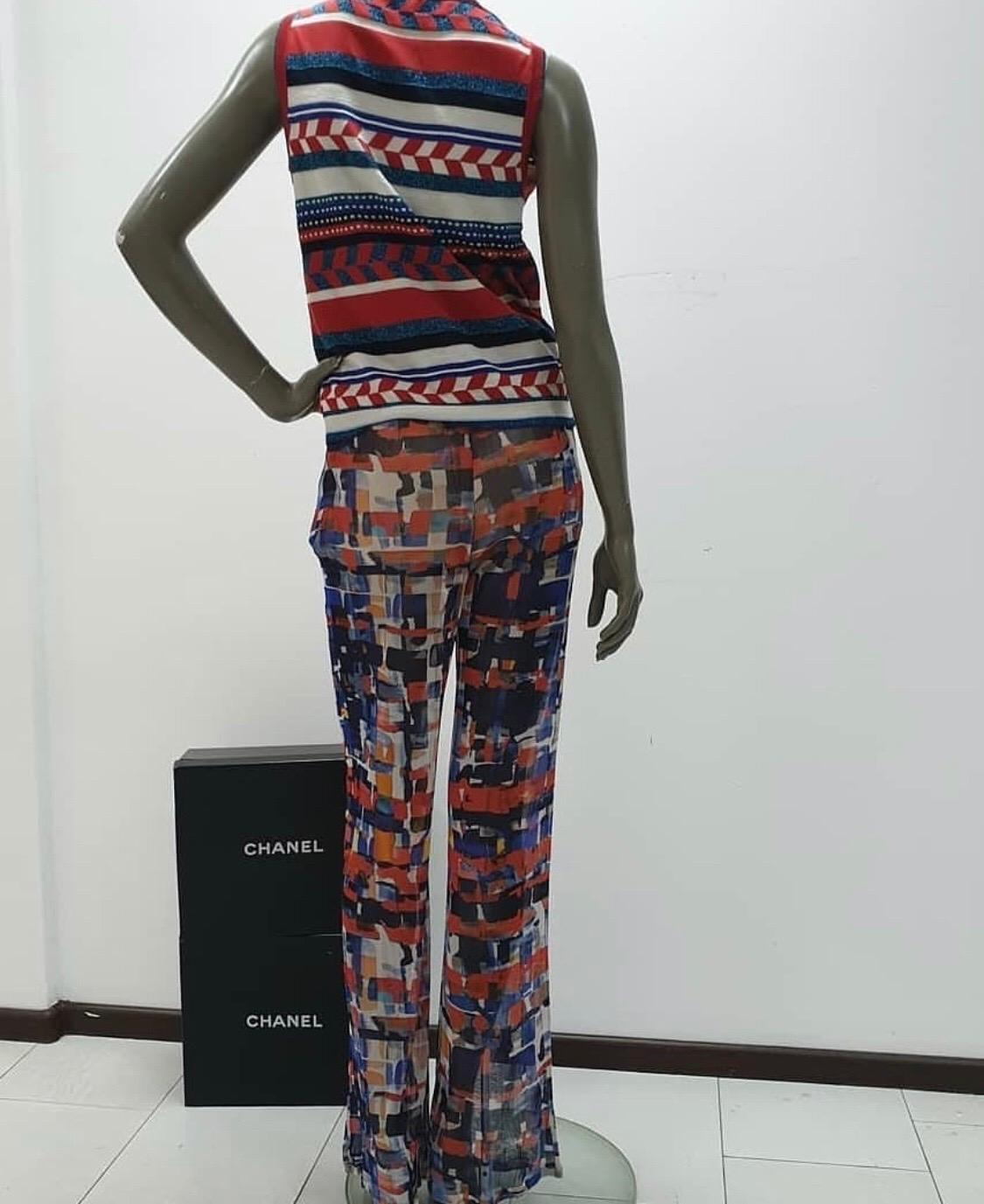 Chanel - Pantalon de terminal d'aéroport en vente 1