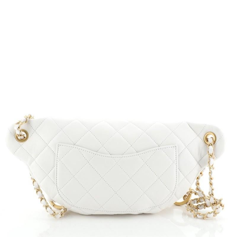 Chanel All About Chains Waist Bag Quilted Lambskin at 1stDibs | chanel ...