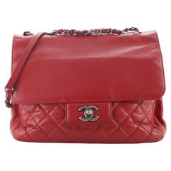 Chanel All About Flap Bag Caviar Large
