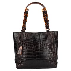 Chanel Alligator - 22 For Sale on 1stDibs  chanel alligator boy bag,  poshmark chanel alligator bags, chanel bag crocodile leather