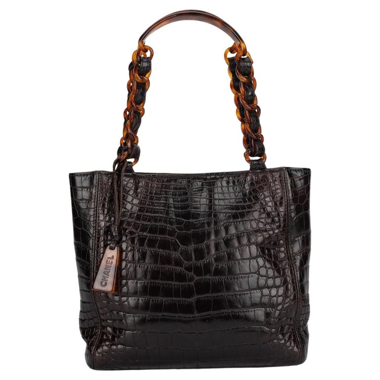 Chanel Alligator Bag - 18 For Sale on 1stDibs