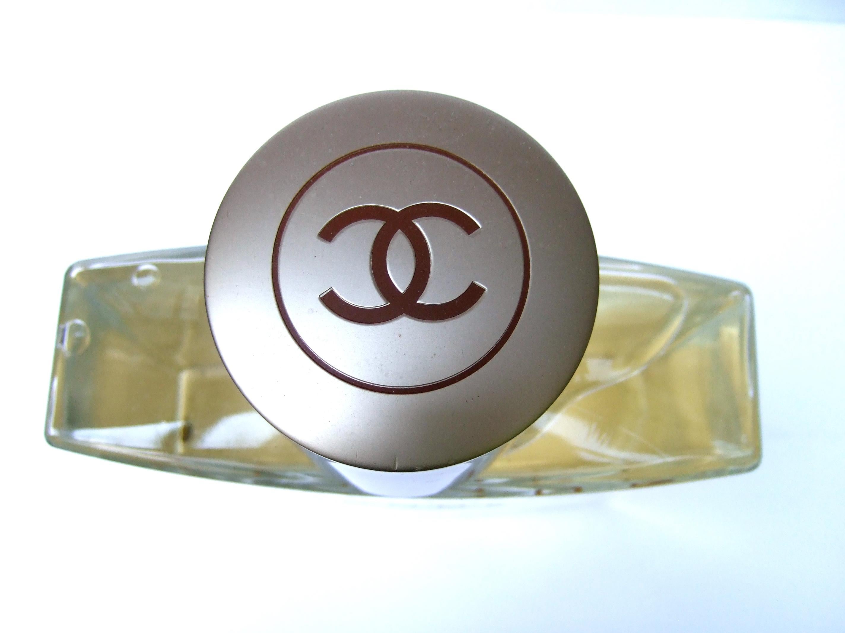 Chanel Allure Homme Huge Glass Factice Dummy Display Bottle  21st c  For Sale 2