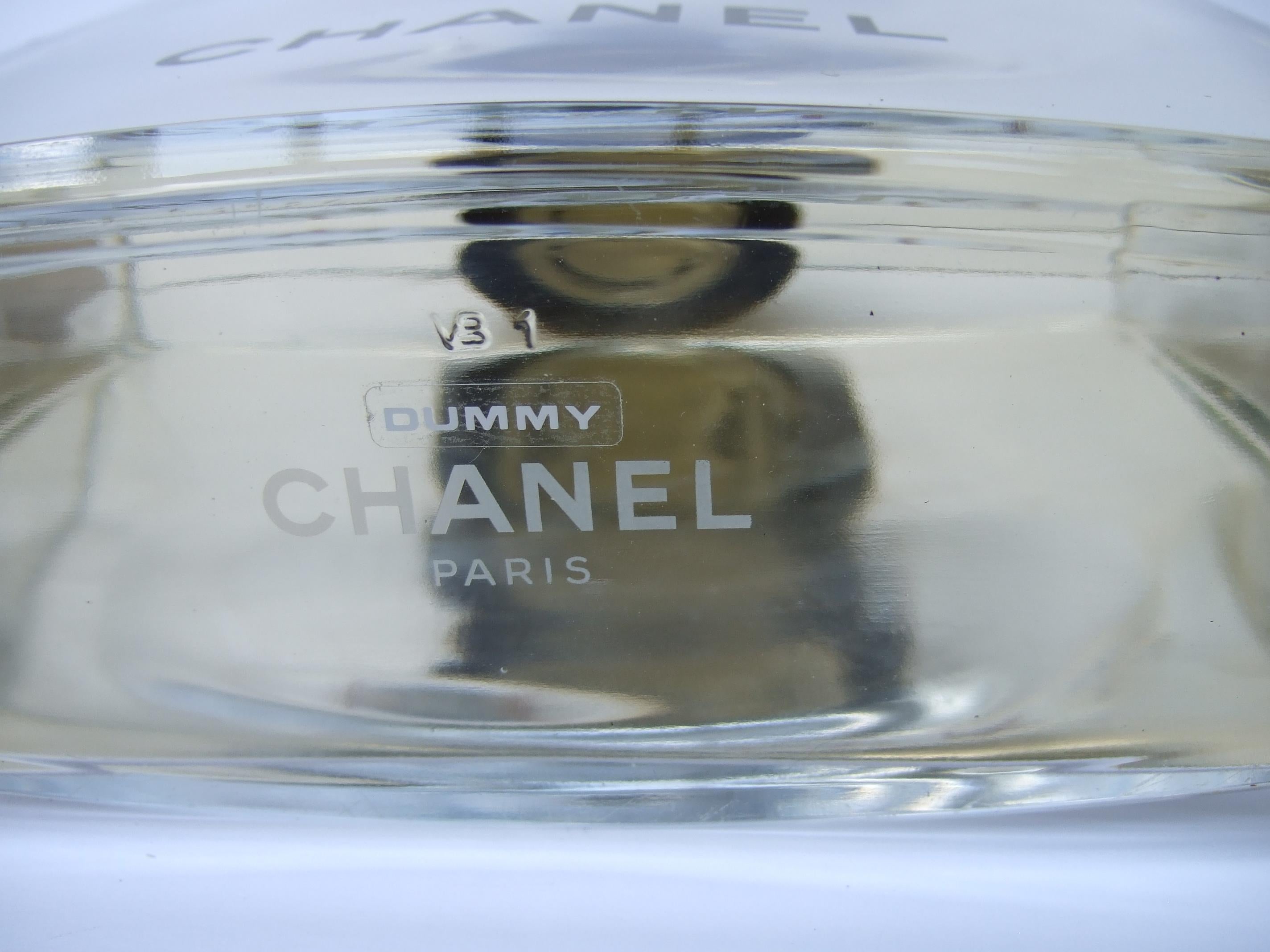 Chanel Allure Homme Huge Glass Factice Dummy Display Bottle  21st c  For Sale 1