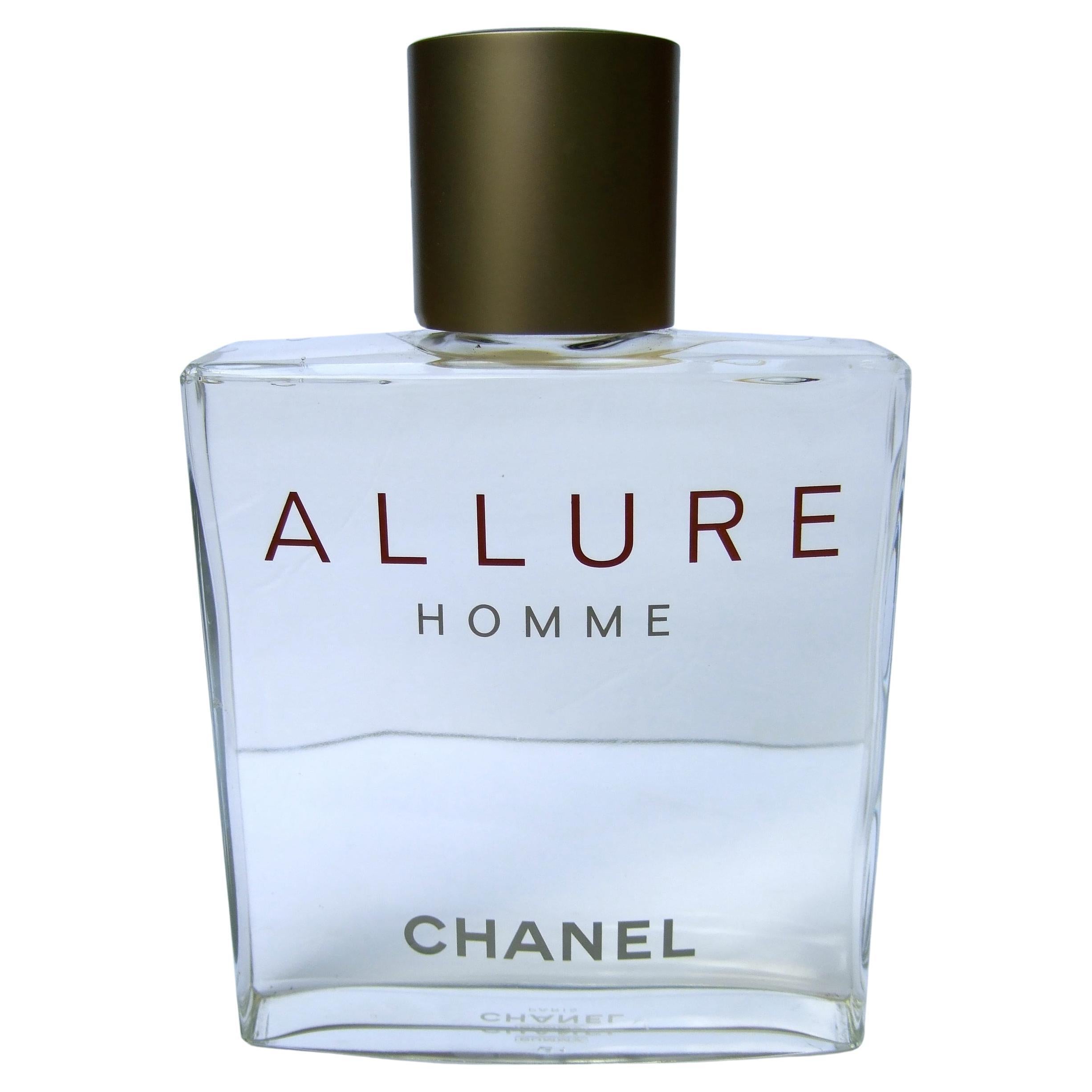 Chanel Allure Homme Huge Glass Factice Dummy Display Bottle  21st c 