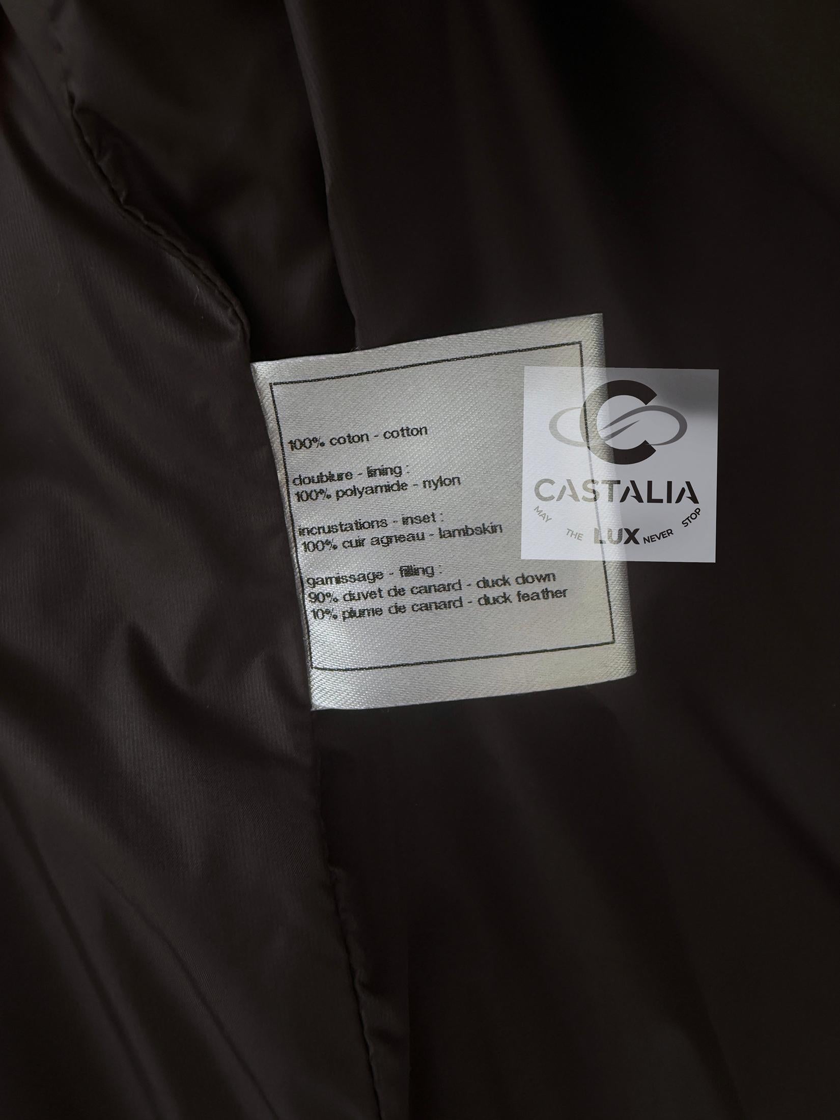 Gilet Chanel American Mythos CC Logo Relic 34 FR in vendita 8