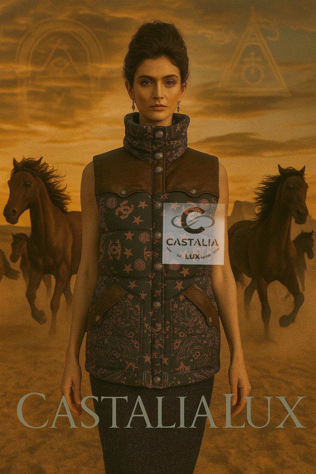 Collezione Chanel Paris-Dallas 2014 - Una rarità assoluta

~  Non si tratta di un semplice gilet, ma di un manufatto storico: una reliquia sartoriale del viaggio di Lagerfeld attraverso il mito americano, reimmaginato attraverso l'eterna lente di