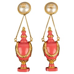 Chanel 'amphora' earrings