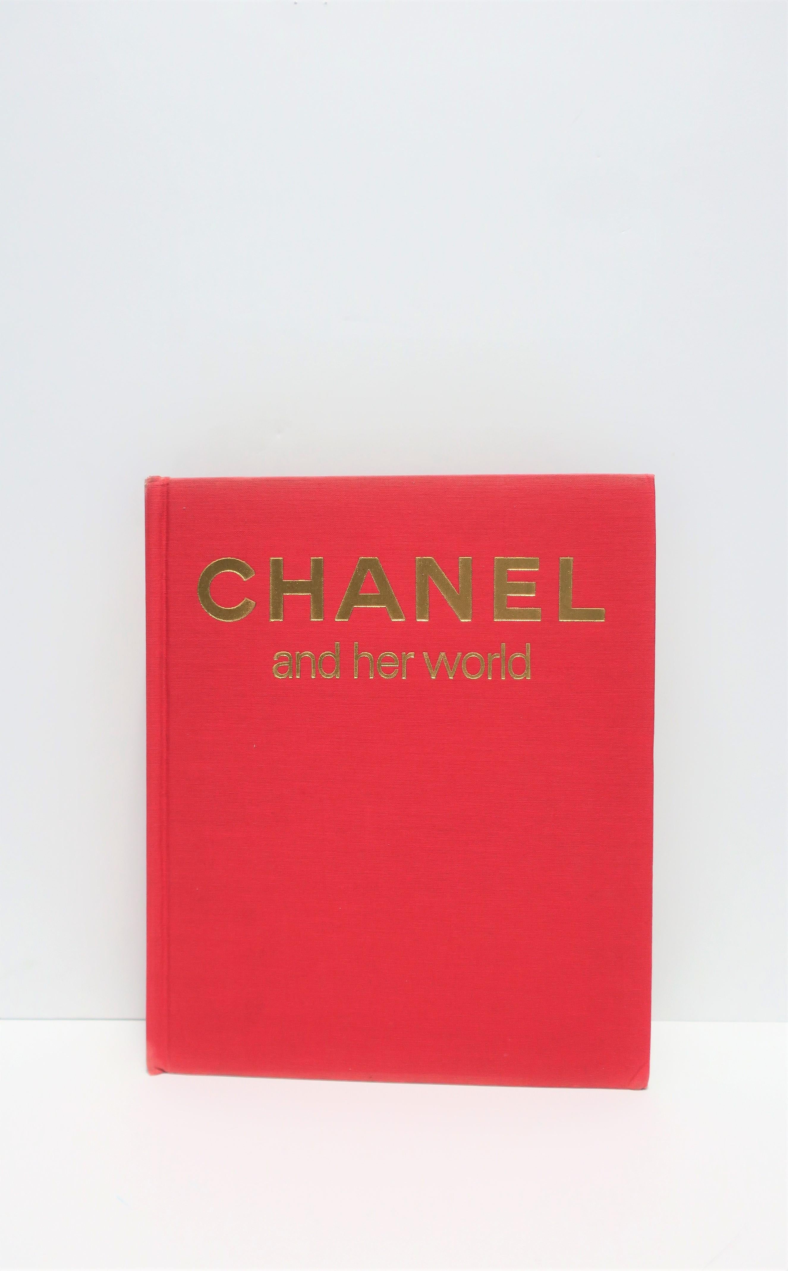 Chanel and her world, by Edmonde Charles-Roux, circa 1979.
This is an amazing first addition, hardcover library or coffee table book about the life and career of early 20th century icon, Gabrielle 