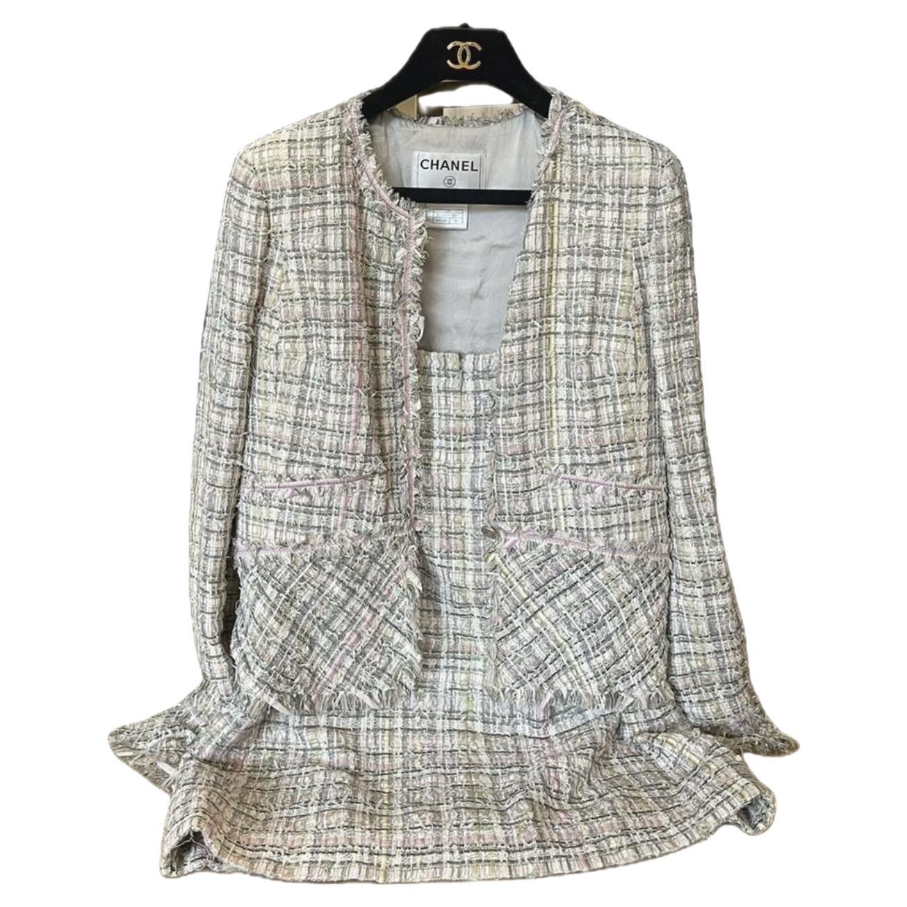 Chanel Anna Wintour Style Lesage Tweed Ensemble