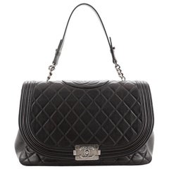 Chanel Antik Boy Flap Bag Quilted Lambskin Large