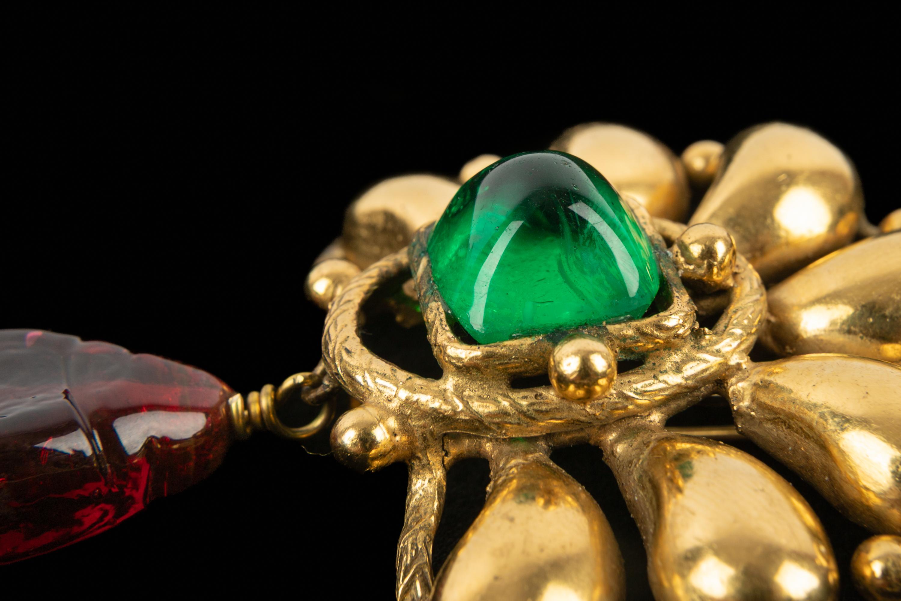 Chanel antike Brosche Haute Couture im Angebot 1