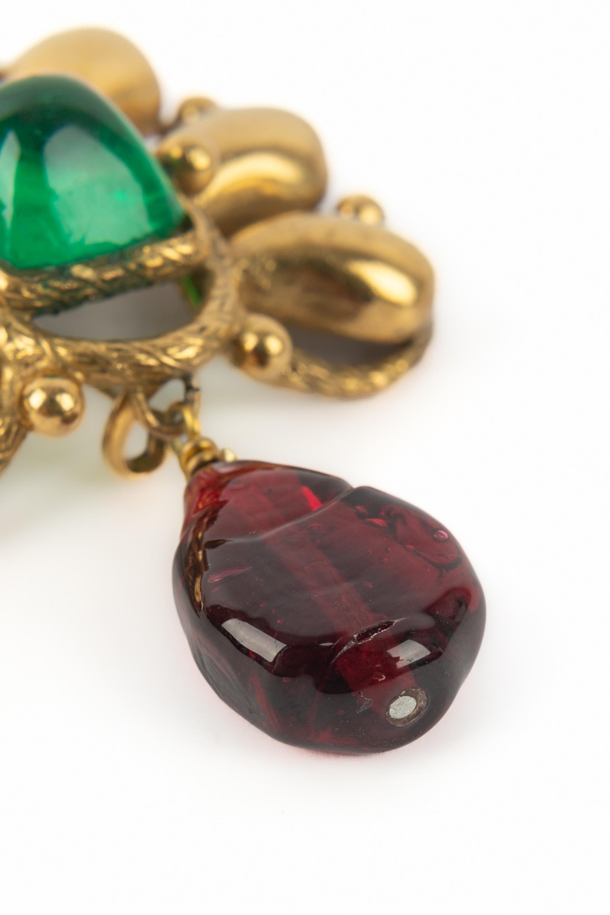 Chanel antike Brosche Haute Couture im Angebot 2