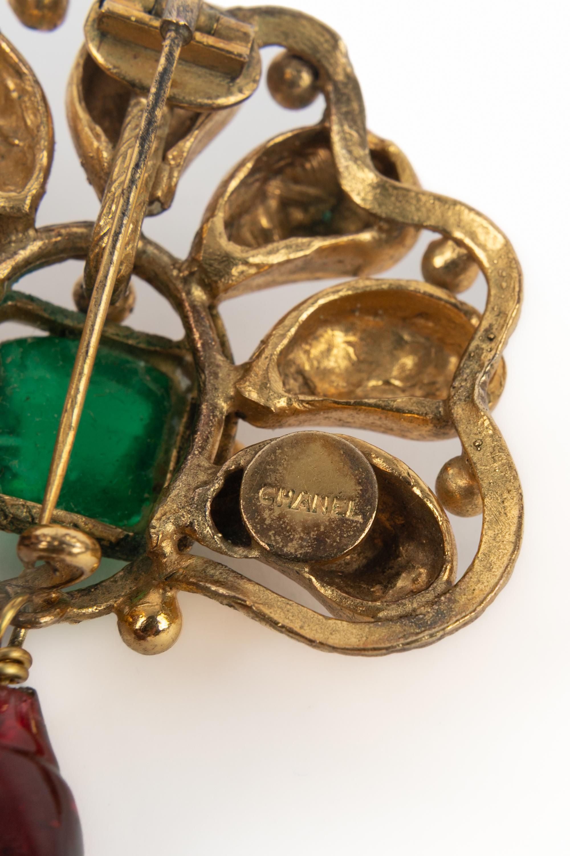 Chanel antike Brosche Haute Couture im Angebot 4