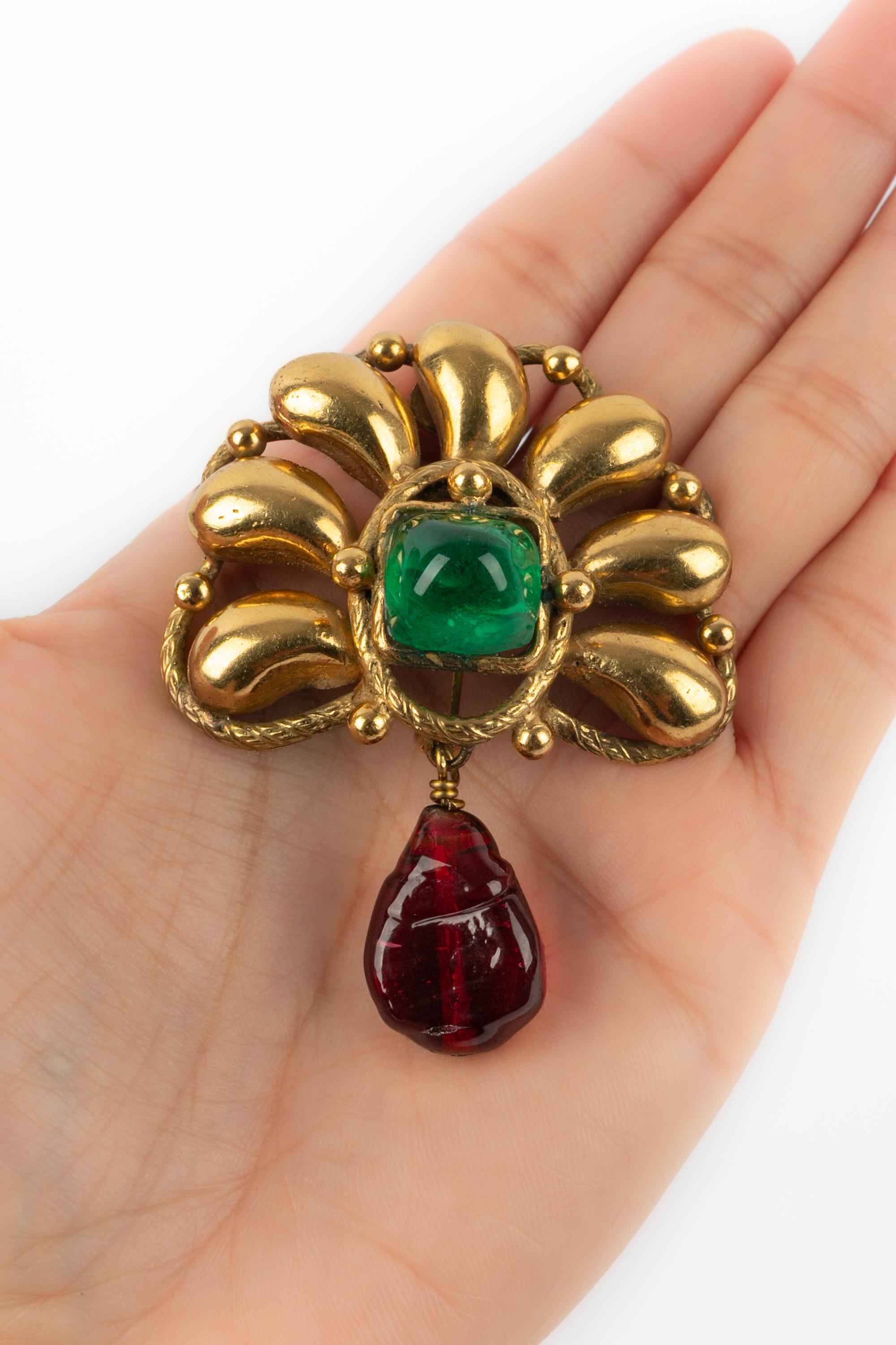 Chanel antike Brosche Haute Couture im Angebot 5