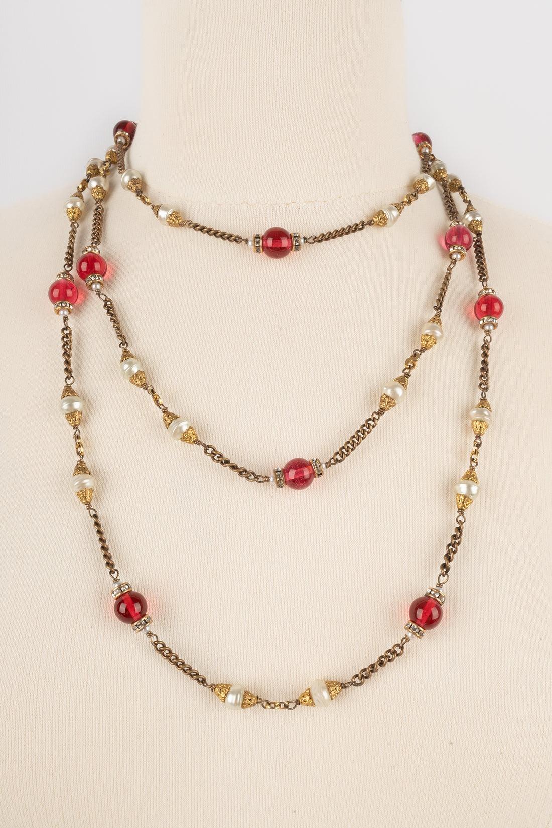 Chanel Antique Necklace / Sautoir, 1960s 1