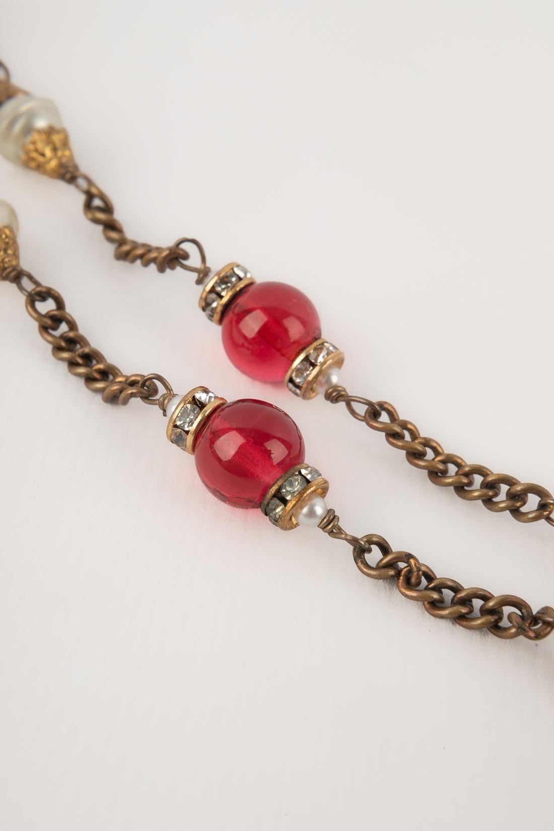 Chanel Antique Necklace / Sautoir, 1960s 2