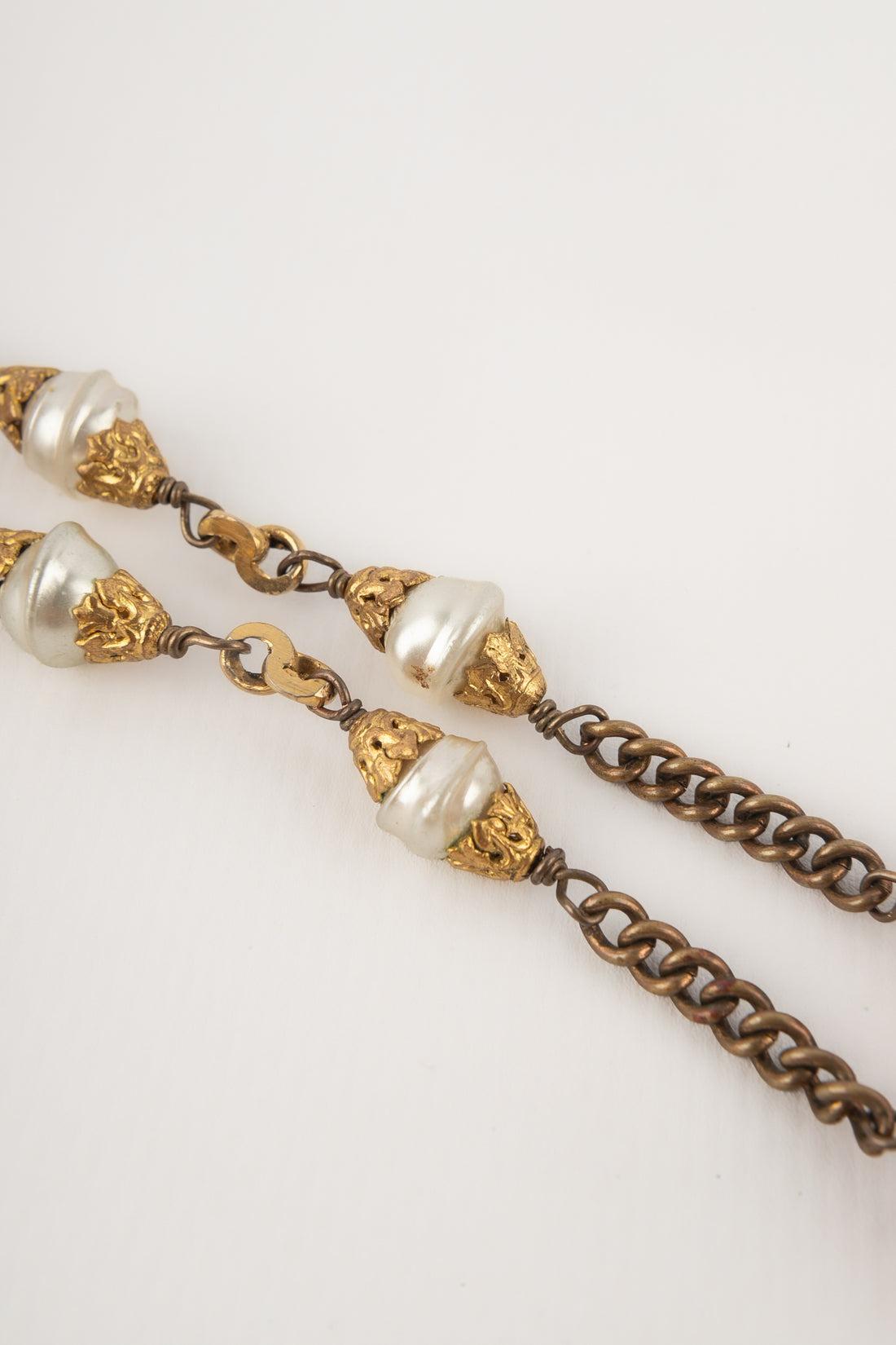 Chanel Antique Necklace / Sautoir, 1960s 3