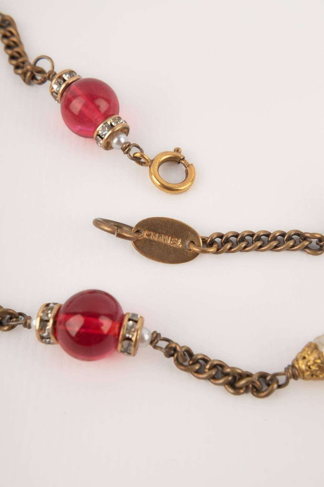 Chanel Antique Necklace / Sautoir, 1960s 4