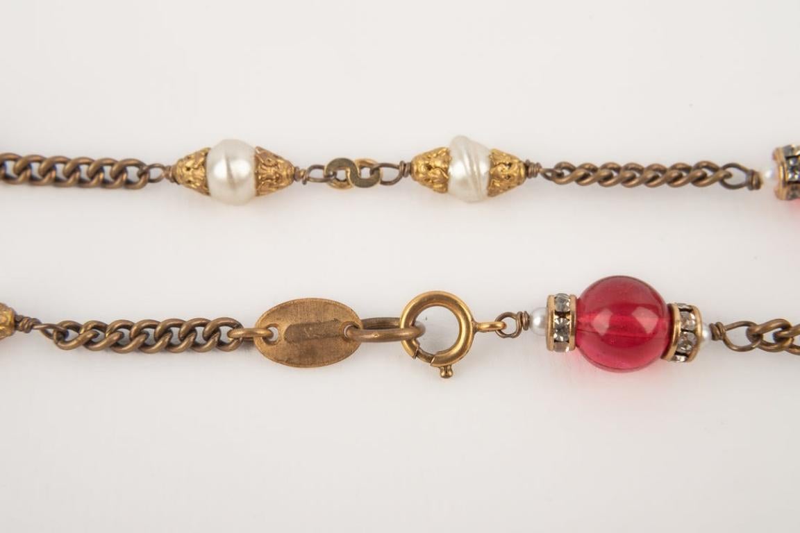 Chanel Antique Necklace / Sautoir, 1960s 5