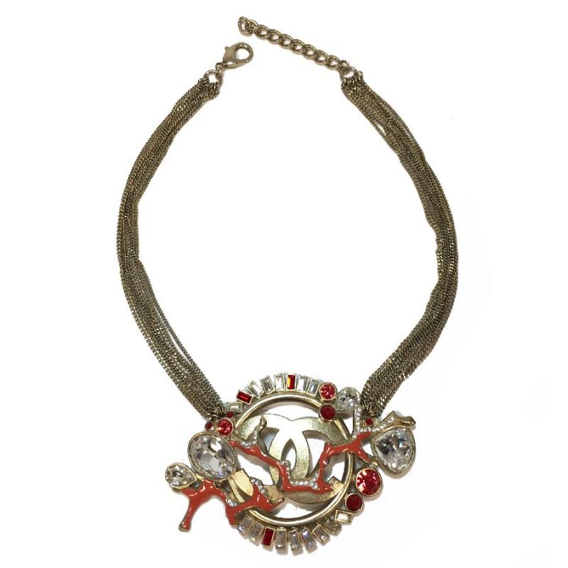 Collana corta di ispirazione acquatica di Chanel In condizioni buone in vendita a Paris, FR