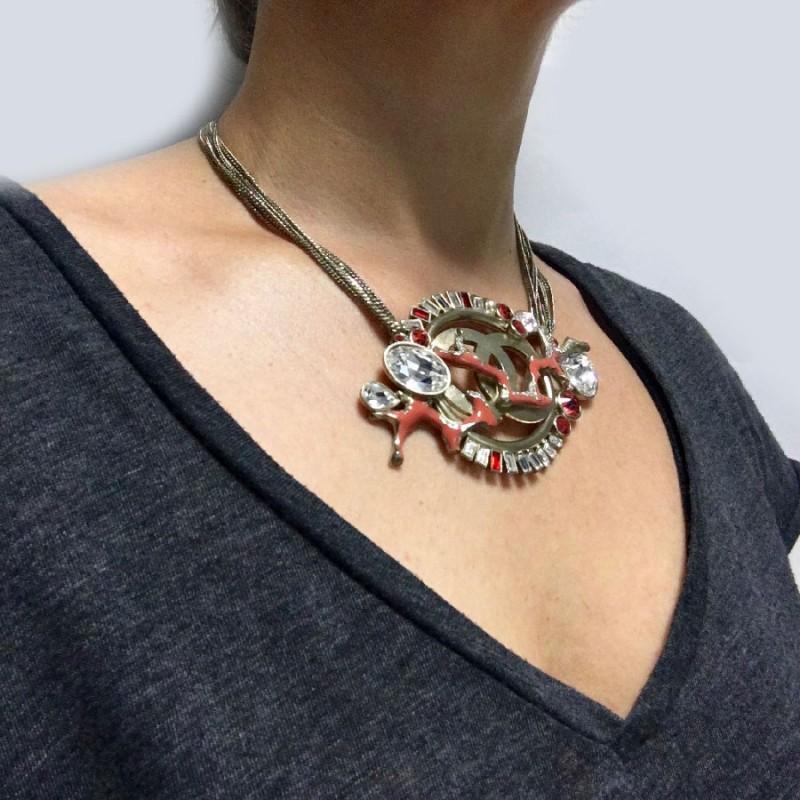 Collana corta di ispirazione acquatica di Chanel in vendita 4