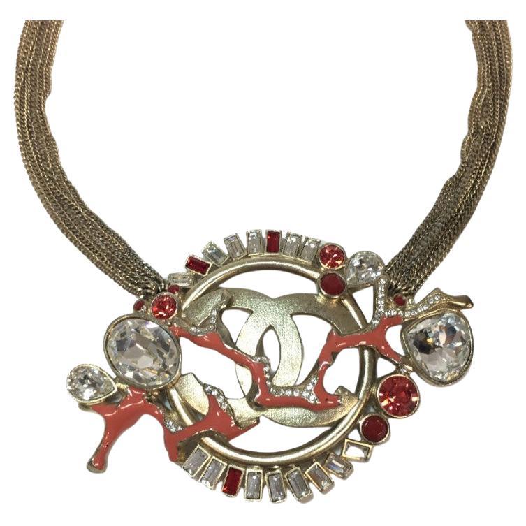 Collana corta di ispirazione acquatica di Chanel in vendita