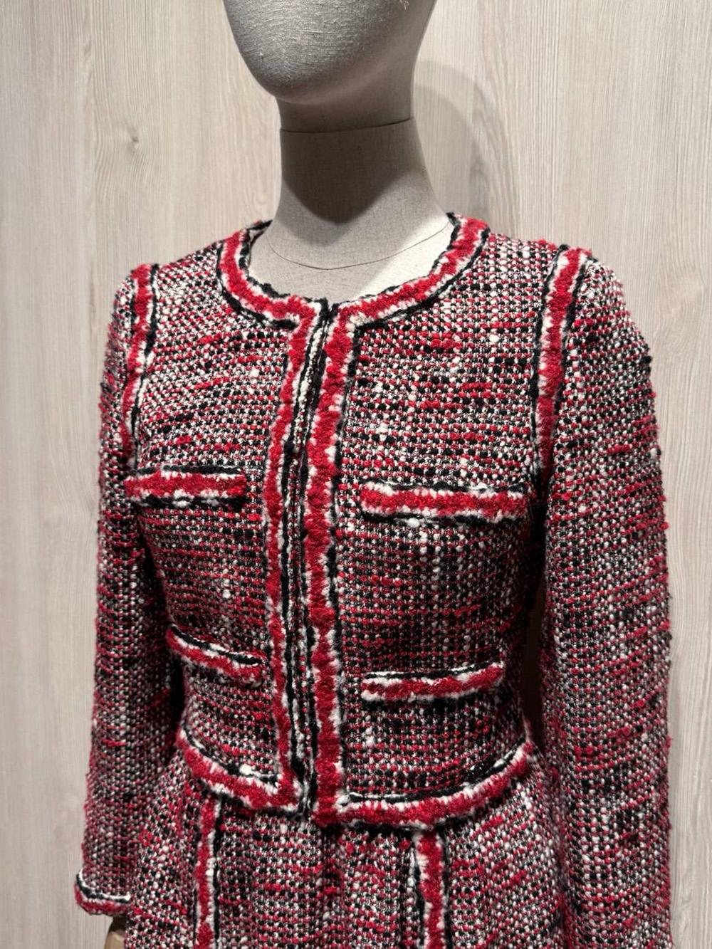 Campaigner Chanel Arctic Ice Abito in tweed Lesage 6
