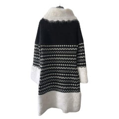 Chanel Arctic Ice Collection Charming Fluffy Dress