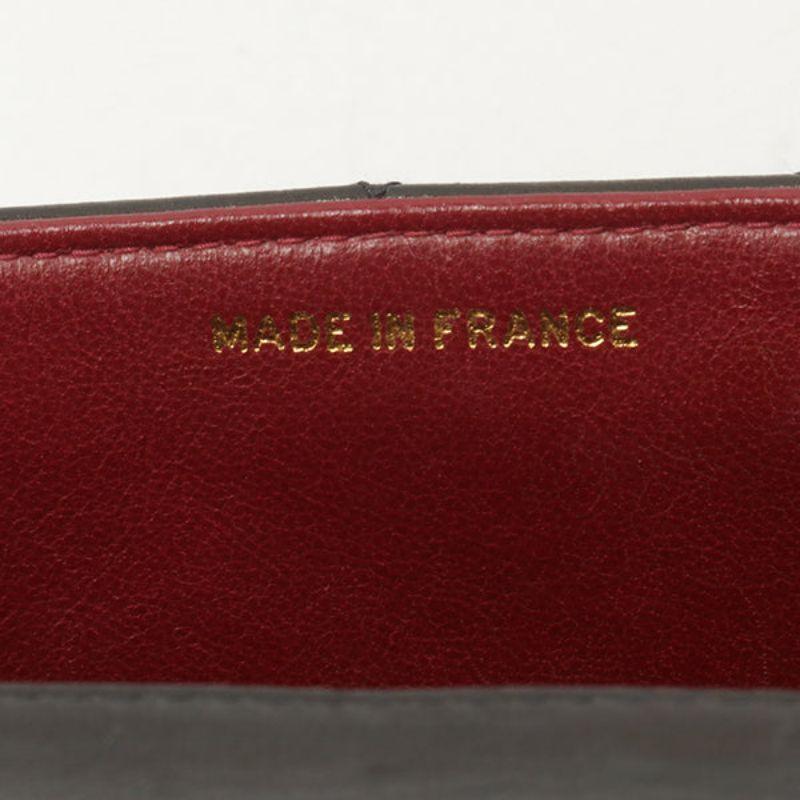 Chanel Around 1992 Made Classic Flap Handbag with Micro Bag Black For Sale 2