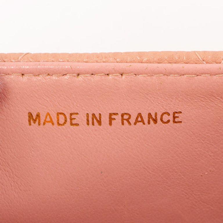Chanel Around 1995 Made Caviar Skin Diana Flap Chain Bag 25cm Baby Pink For Sale 15