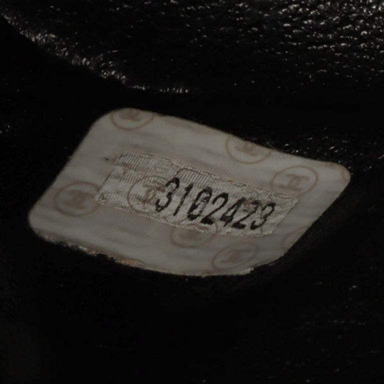 Chanel Around 1995 Made Double Turn-Lock Velour Backpack Mini Black For Sale 16