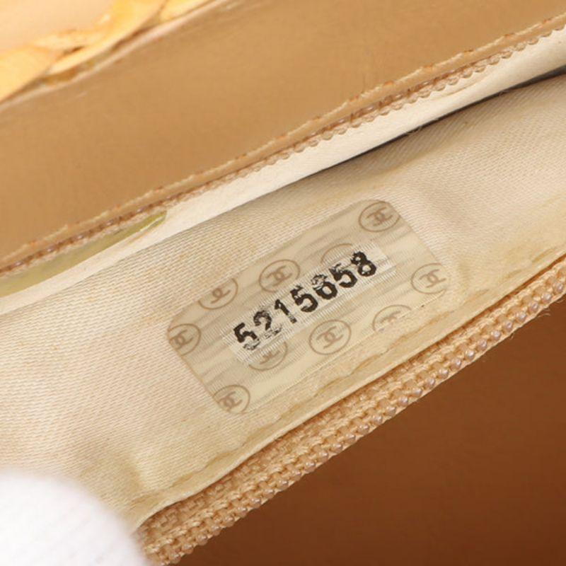 Chanel Around 1998 Made Rattan Turn-Lock Basket Chain Bag Beige 5