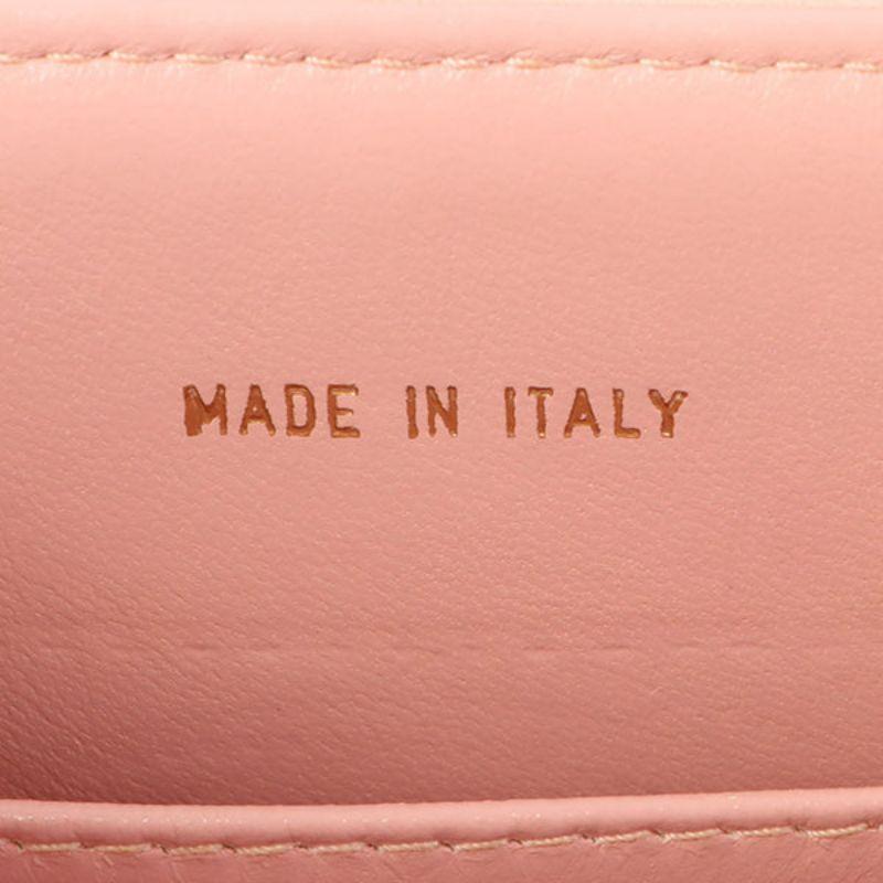Chanel Around 1998 Made Turn-Lock Top Handle Bag Pink 4